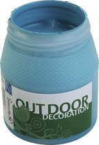 Outdoor Verf, blauw, 250 ml/ 1 fles
