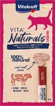 Vitakraft Vita Naturals Liquid Snack Rund 5 st.