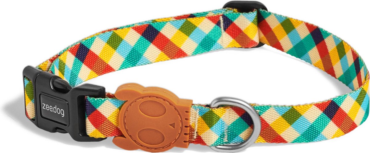 Zee.Dog Halsband Phantom Multi-Color - Hondenhalsband - 23-33x1.0 Cm