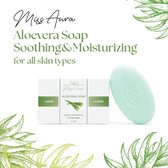 Miss Aura Aloë Vera Soap - alle soorten huid - Allontoïne -  soap - zeep - verzorgende zeep