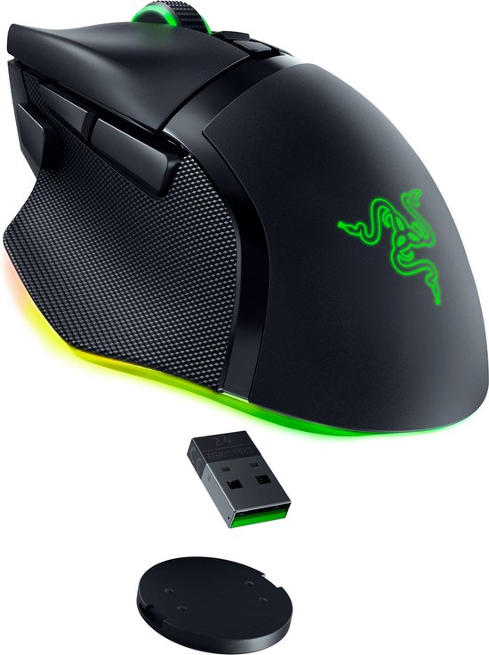 Razer Basilisk V3 Pro - Draadloze Gaming Muis - RGB - 30.000 DPI - Zwart