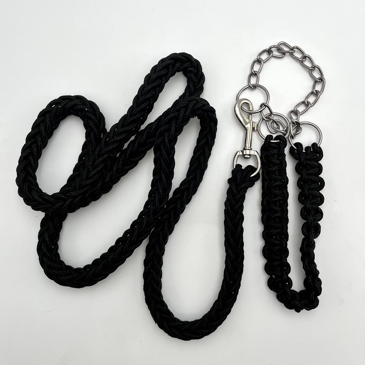 MVM Hondenriem met halsband en poepzakdispenser, waterdicht