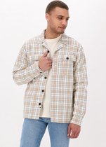 Anerkjendt Akkarsten Check Overshirt Overhemden Heren - Zwart - Maat XL