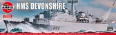 1:600 Airfix 03202V HMS Devonshire Ship Plastic Modelbouwpakket