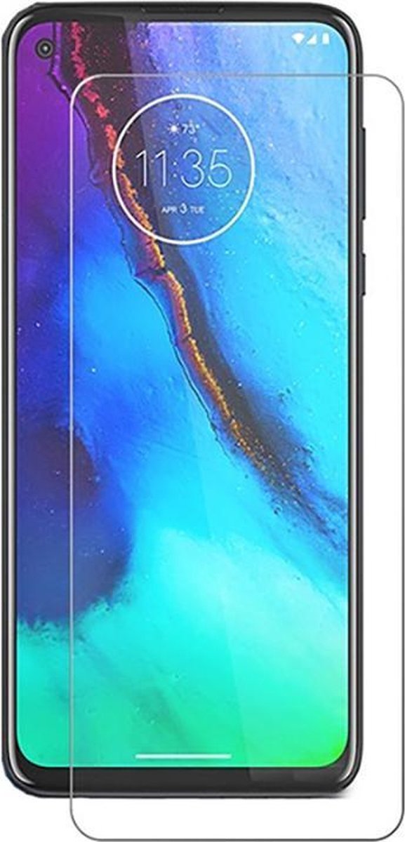 Full Cover Full Glue 9H Glass Screen Protector for Motorola Moto G Pro / G Stylus _ Black