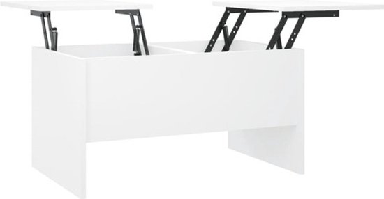 vidaXL salontafel 89,5x50x40 cm bewerkt hout grijs sonoma eikenkleurig vidaXL salontafel 89,5x50x40 cm bewerkt hout grijs sonoma eikenkleurig