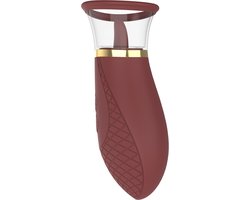 Tong Vibrator met Lik Functie en Zuigfunctie - 9 Ritmes - 3 Zuigkrachten - Clitoris Vibrator - Tepel Vibrator - Seksspeeltje voor vrouwen - Sex Toys