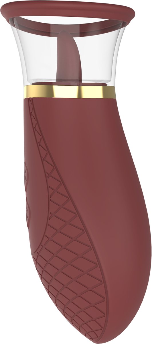 Tong Vibrator met Lik Functie en Zuigfunctie - 9 Ritmes - 3 Zuigkrachten - Clitoris Vibrator - Tepel Vibrator - Seksspeeltje voor vrouwen - Sex Toys
