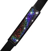 Kasey Products - Gordelhoes - Universeel - Glitters - Bruin/Paars