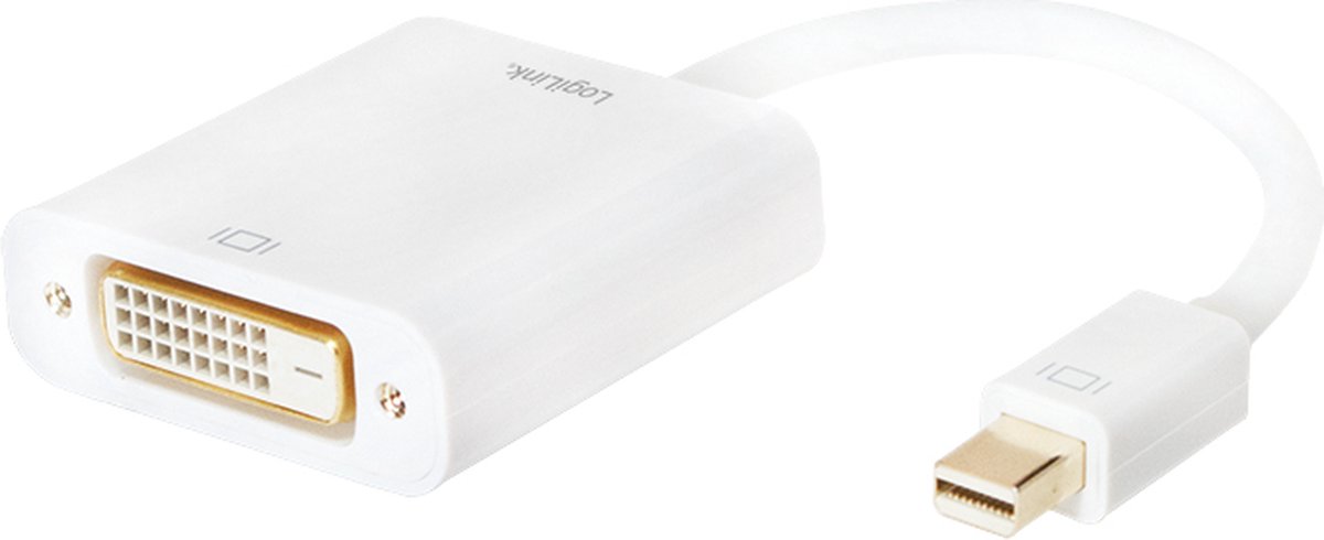 LOGILINK - monitorkabel - CV0037B - Adapter DisplayPort mini <> DVI-D