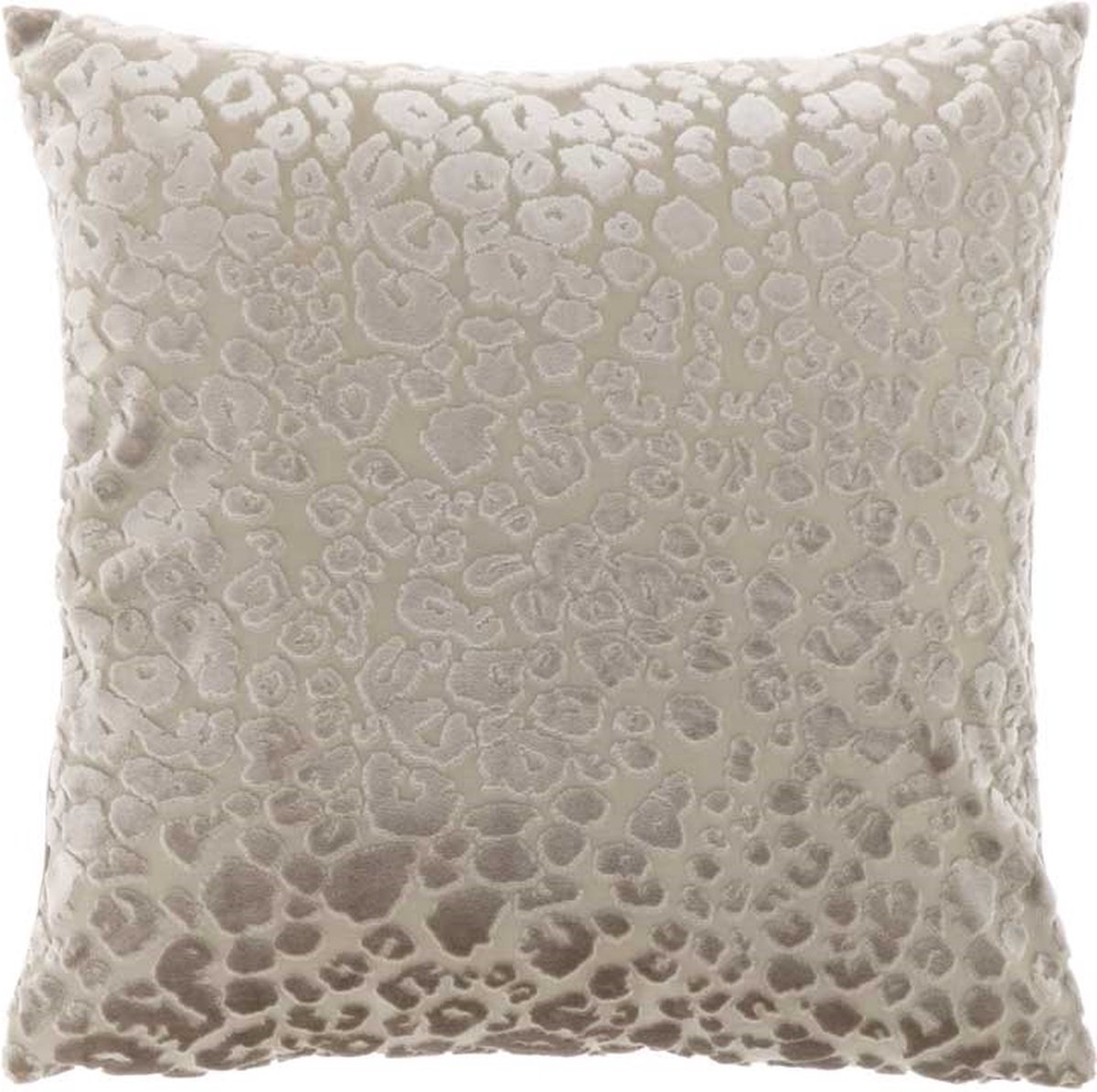 Unique Living Kussen Kitty 45x45cm Chateau Grey Grijs