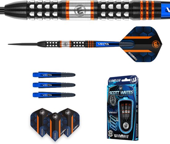 WINMAU - Scott Waites: Steeltip Tungsten Dartpijlen Professioneel - 24g van Winmau — afbeelding 2