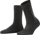 FALKE ClimaWool temperatuurregulerend vochtregulerend duurzaam lyocell merinowol sokken dames grijs - Maat 37-38