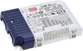 Mean Well LCM-40 LED Driver Courant Constant 42 W 0,35 - 1,05 A 2 - 80 V/ DC Circuit PFC, Protection contre les surcharges