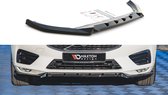 Maxton Design Voorspoiler Splitter Spoiler Lip VOLVO XC60 MK2 R DESIGN Hoogglans Zwart