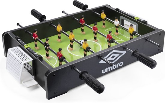 Tafelvoetbalwedstrijd. Voetbaltabel, Geel En Blauw. Een Mooi Symbool Voor Teamwerk Tafelvoetbal Met Rode Blauwe Spelers Speelkamer 174932660