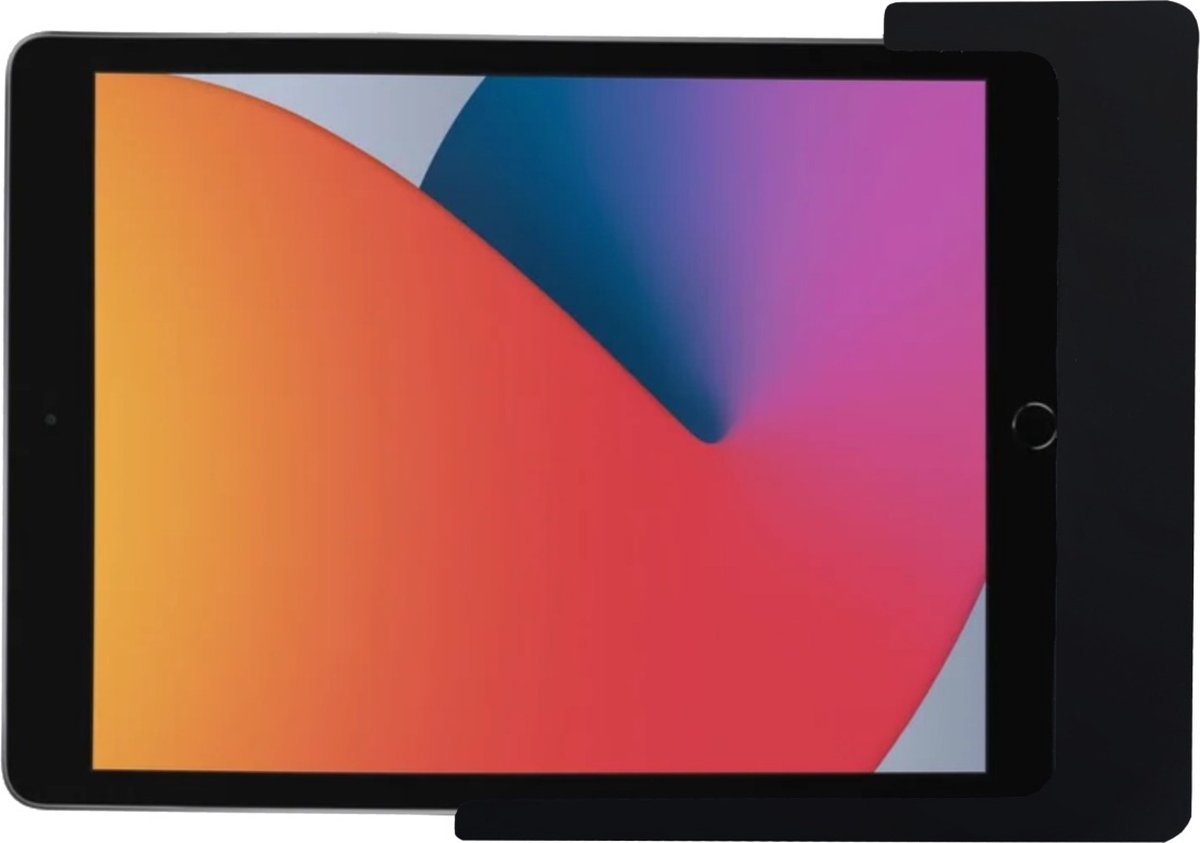 Domo Slide tablet wandhouder met laadfunctionaliteit voor de iPad 10.2 & 10.5 inch - Zwart