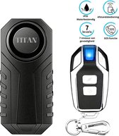 Titan Fietsalarm - NL Handleiding - (Best Reviewd Fietsalarm) Anti-diefstal - Alarm met afstandsbediening