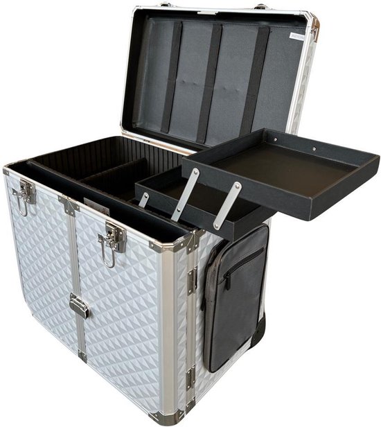 Valise/chariot de pédicure - Valise de pédicure professionnelle - Argent  Disco