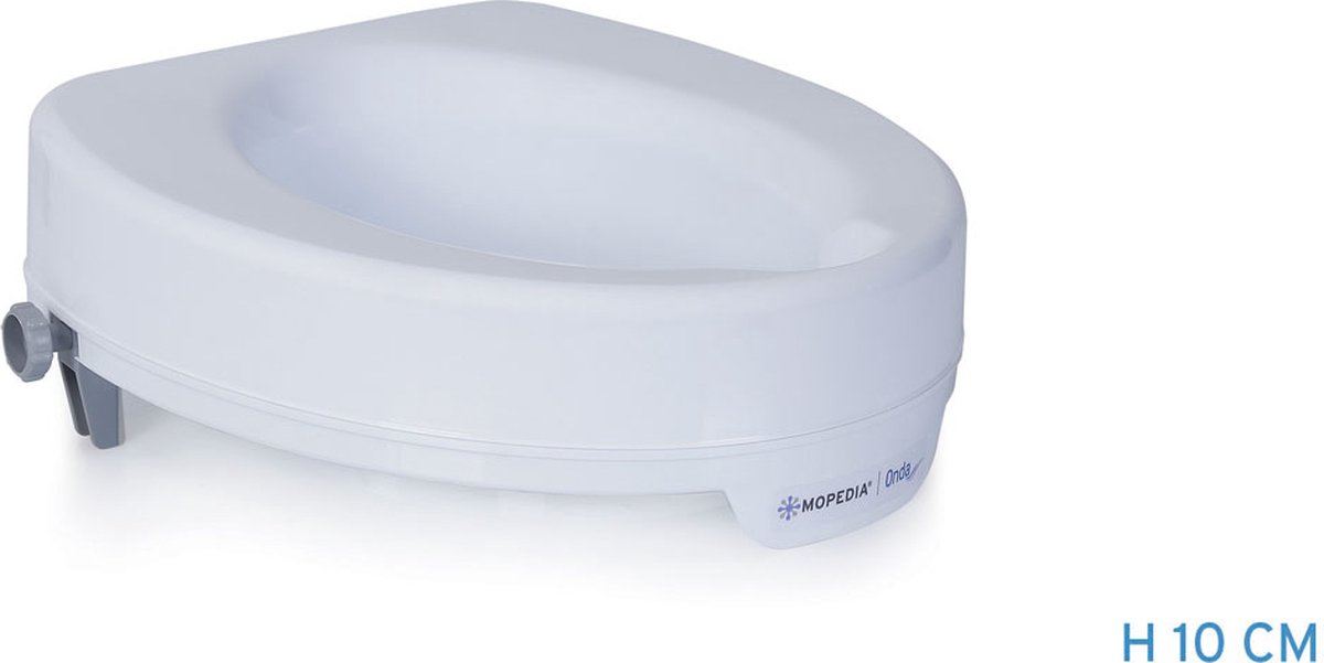 Moretti Toiletverhoger - Zonder deksel 10 cm hoog - Wit