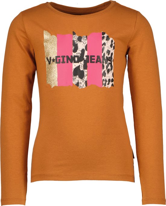 Vingino T-shirt-JANNIE Meisjes T-shirt - Maat 116