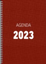 Thermisch slachtoffer Op risico MGPcards - Bureau-agenda 2023 - A4 - Ringband - Spiraal - 7d/2p - Bordeaux  | bol.com