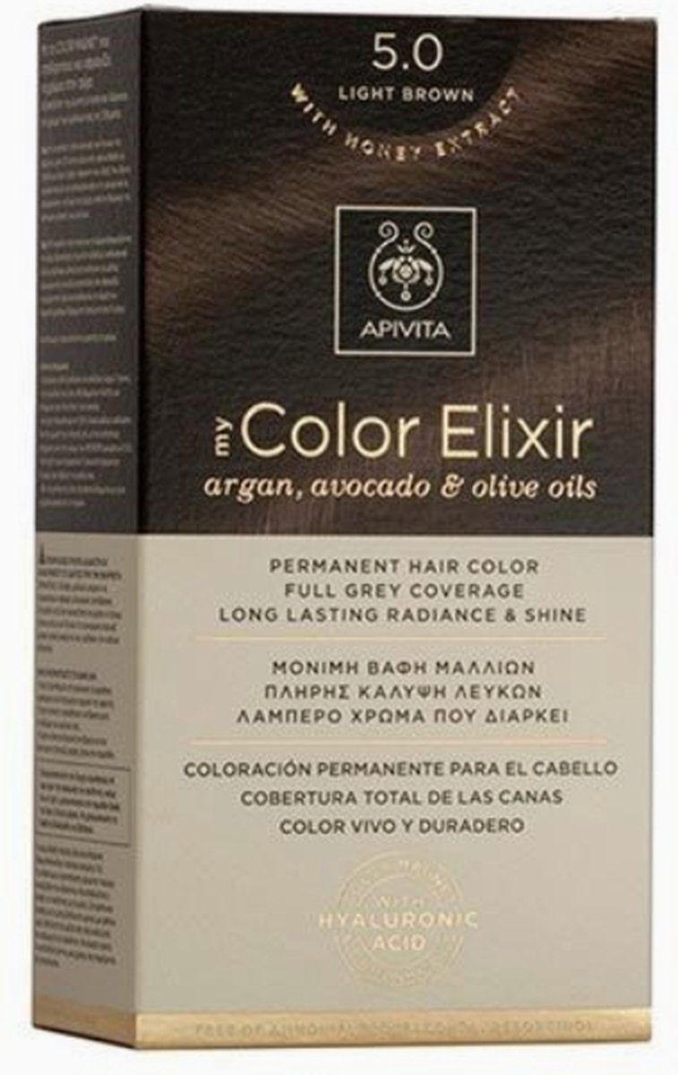Apivita Haarverf Hair Colour Color Elixir Permanent Hair Color