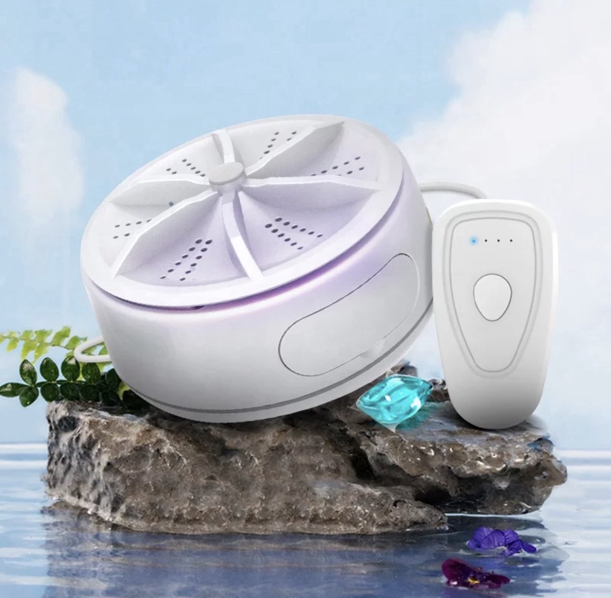 Mini Wasmachine UV Reiniger Camping wasmachine Ruimte voor