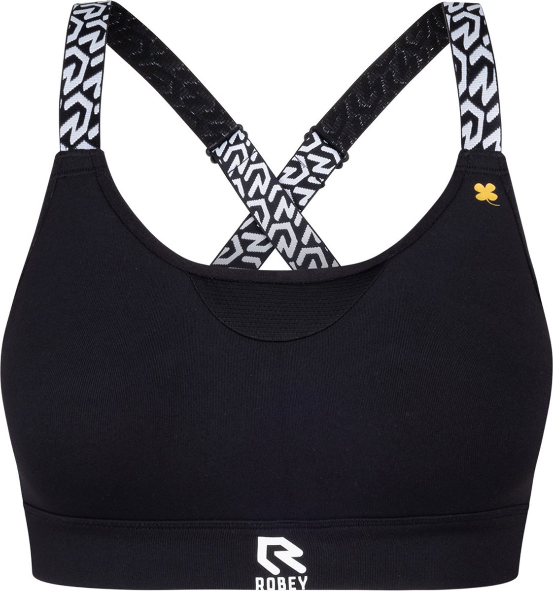 Robey Gym Sports Bra Dames - Zwart | Maat: 2XL