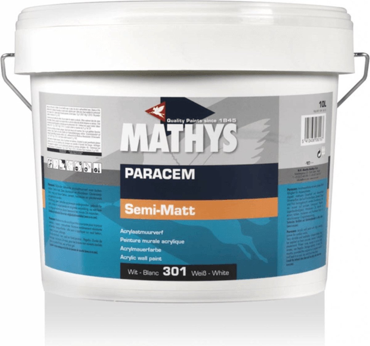mathys paracem zwart 0.75 ltr