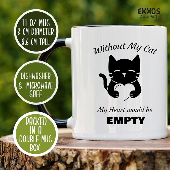 My cat mok - Katten - Cadeau voor vrouw - Valentijn cadeautje voor haar - Mokken en bekers - Cadeautjes origineel - Verjaardag cadeau mannen - Koffiekopjes - Mok met tekst - Moederdag cadeau