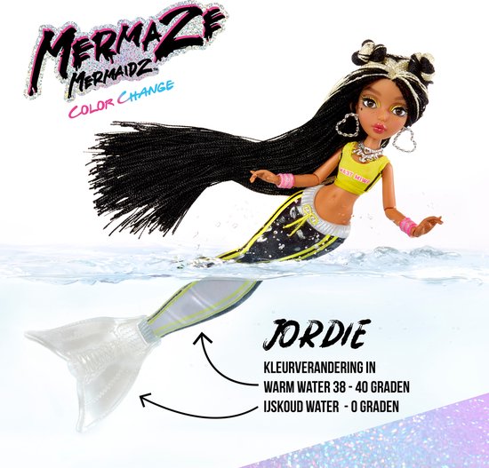 Mermaze Mermaidz Jordie - Zeemeermin Modepop van MGA Entertainment — afbeelding 2