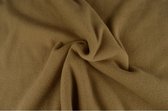 10 meter fleece stof - Beige - 100% polyester