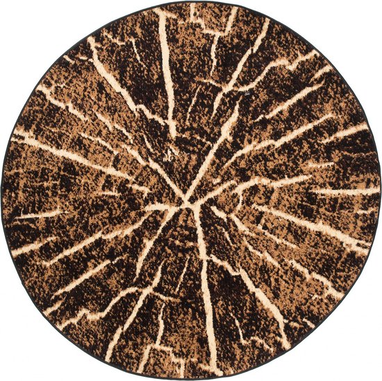 Tapijt Shaggy Chic Effen Loper Gang LILLY - 80x150cm - Geel