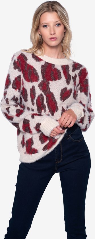 Herfst Winter Kerst Gebreide Trui Dames Casual O-Hals Pullover Dames Casual Lange Mouw Print Losse Jumper kopen vanaf een prijs van 14