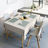 Mistral Home - Placemat - Set van 4 - 35x45 cm - Katoen polyester - Muntgroen