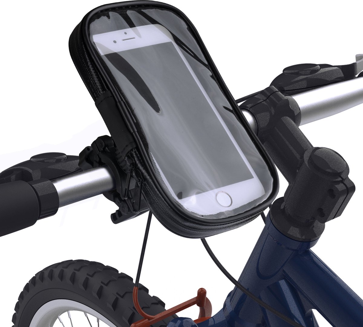 Telefoonhouder Fiets - GSM Houder Fiets - Telefoonhouder Fiets Waterdicht - 360° Rotatie - Universeel
