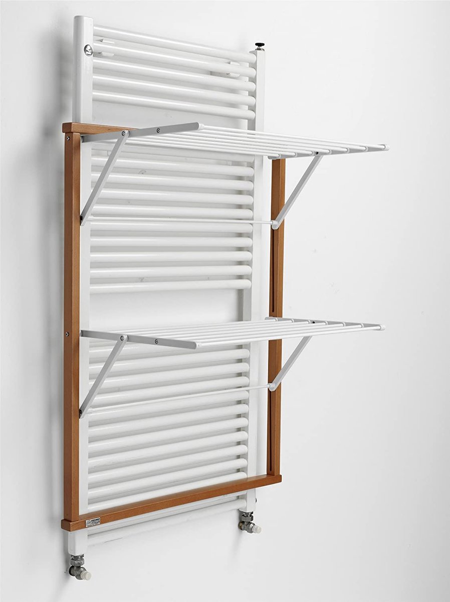 Inklapbaar Droogrek Universeel – Laundry Drying Rack - Wasrek voor in de Badkamer/Tuin/Slaapkamer/Balkon – Duurzam Open: 69 x 89 x 45 cm. Closed: 69 x 89 x 5 cm