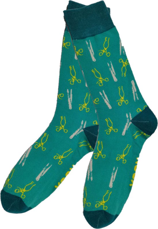 NocX chirurgiesokken | spreider pincet sokken | chirurgie sokken | verpleegkunde sok | doktersokken | cadeau verpleegkundige sokken