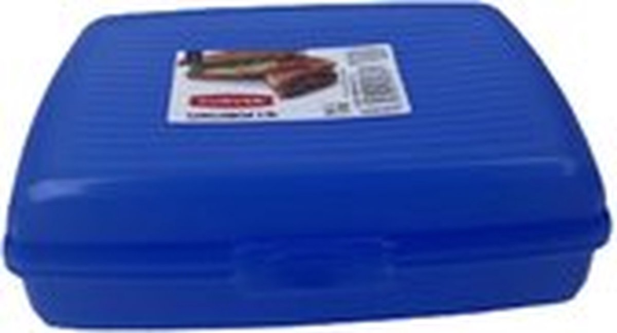 Boîte Hermétique CURVER Fresh’n Go 3L – Rectangulaire, Transparent/bleu, Va Au Lave-vaisselle – Conservation Aliments - 9