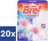 Bref Power Active Hygiëne WC Blok (Voordeelverpakking) - 20 x 50 g