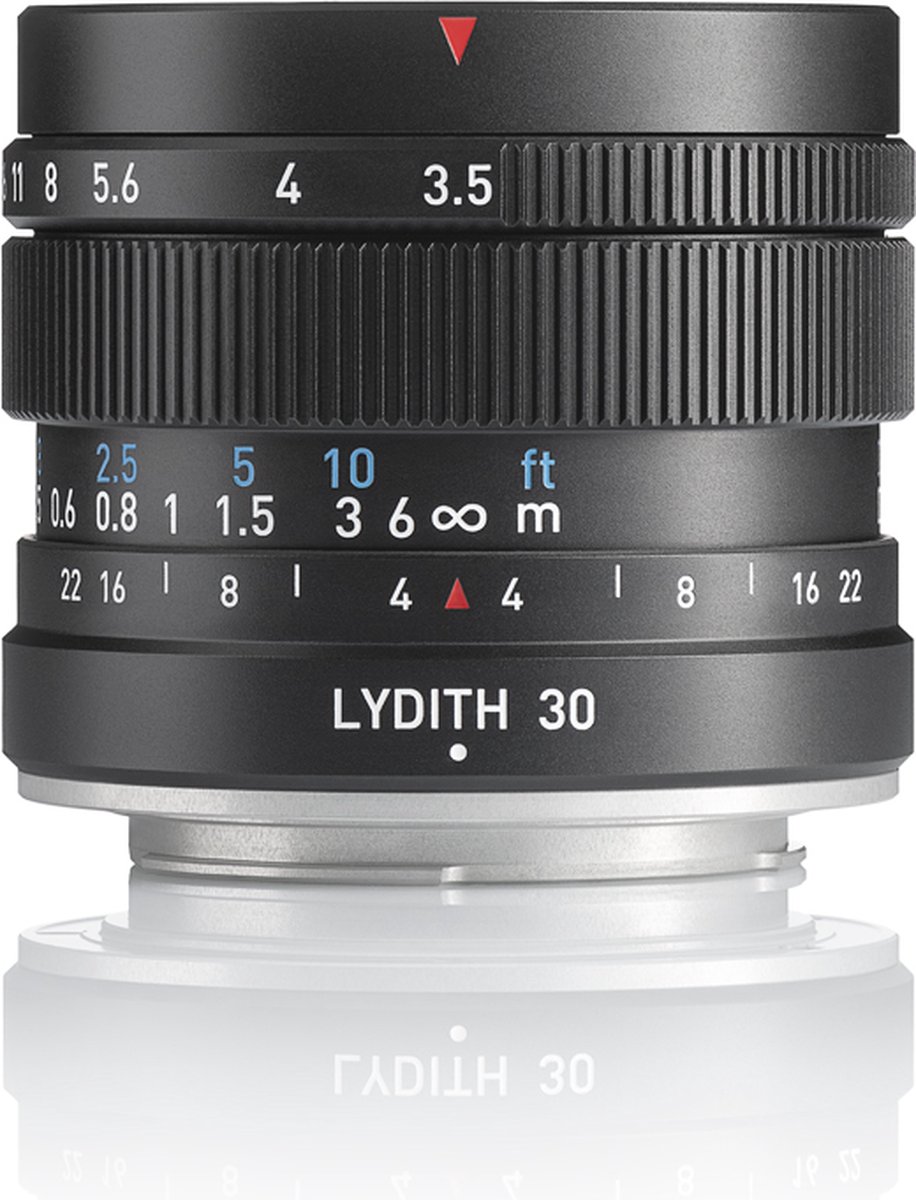 Meyer Optik Görlitz - Cameralens - Lydith 30mm F3.5 II voor Canon RF-vatting, zwart