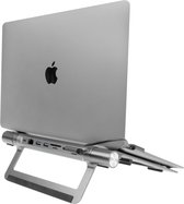 ACT Laptop standaard verstelbaar docking station | tot 15.6" | USB-C Dock - 2x USB-A - 1x 4K HDMI - LAN - Kaartlezer | Hoogte verstelbaar | Ergonomisch | AC8125