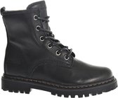 Giga Shoes G4030 Meisjes Veterboot - Zwart