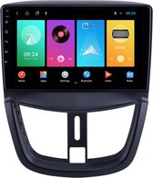 Bol.com BG4U - Navigatie radio Peugeot 207 2006-2015 Android Apple Carplay 9 inch scherm GPS Wifi Bluetooth aanbieding