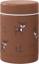 Fresk Thermos voedselcontainer 300 ml Deer amber brown