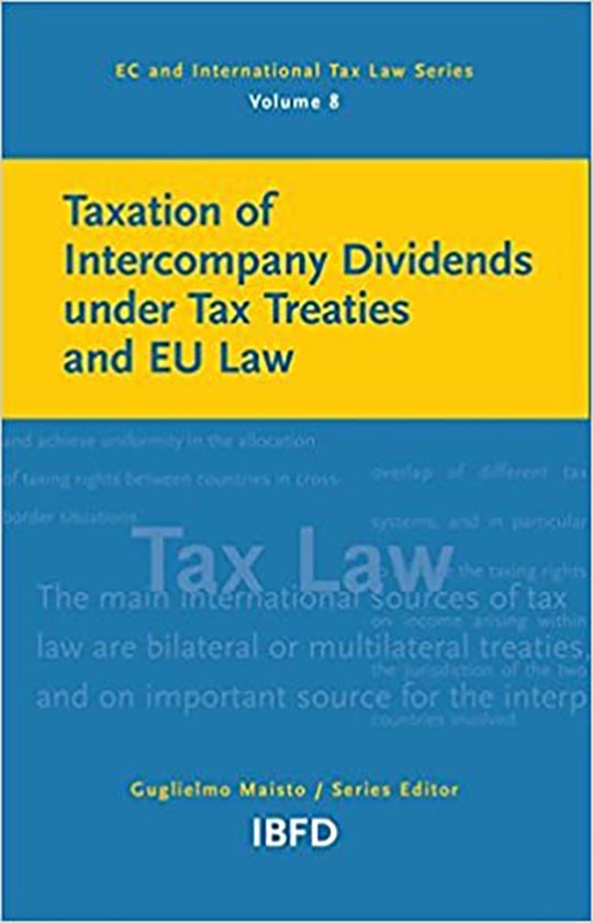 Taxation of intercompany dividends under tax treaties and EU ... - cover