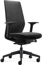 BenS 861-Synchro-3 - Chaise de bureau ergonomique - Chaise de bureau - nombreuses options de réglage - Réglage de la profondeur d'assise - soutien lombaire - Accoudoir 3D - Mécanisme Donati - Norme ARBO/NEN 1335 - Grijs