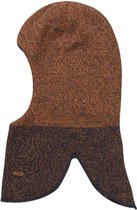 Minymo - Cagoule tricotée pour enfant - Colorblock - Cassonade - taille 80-86cm