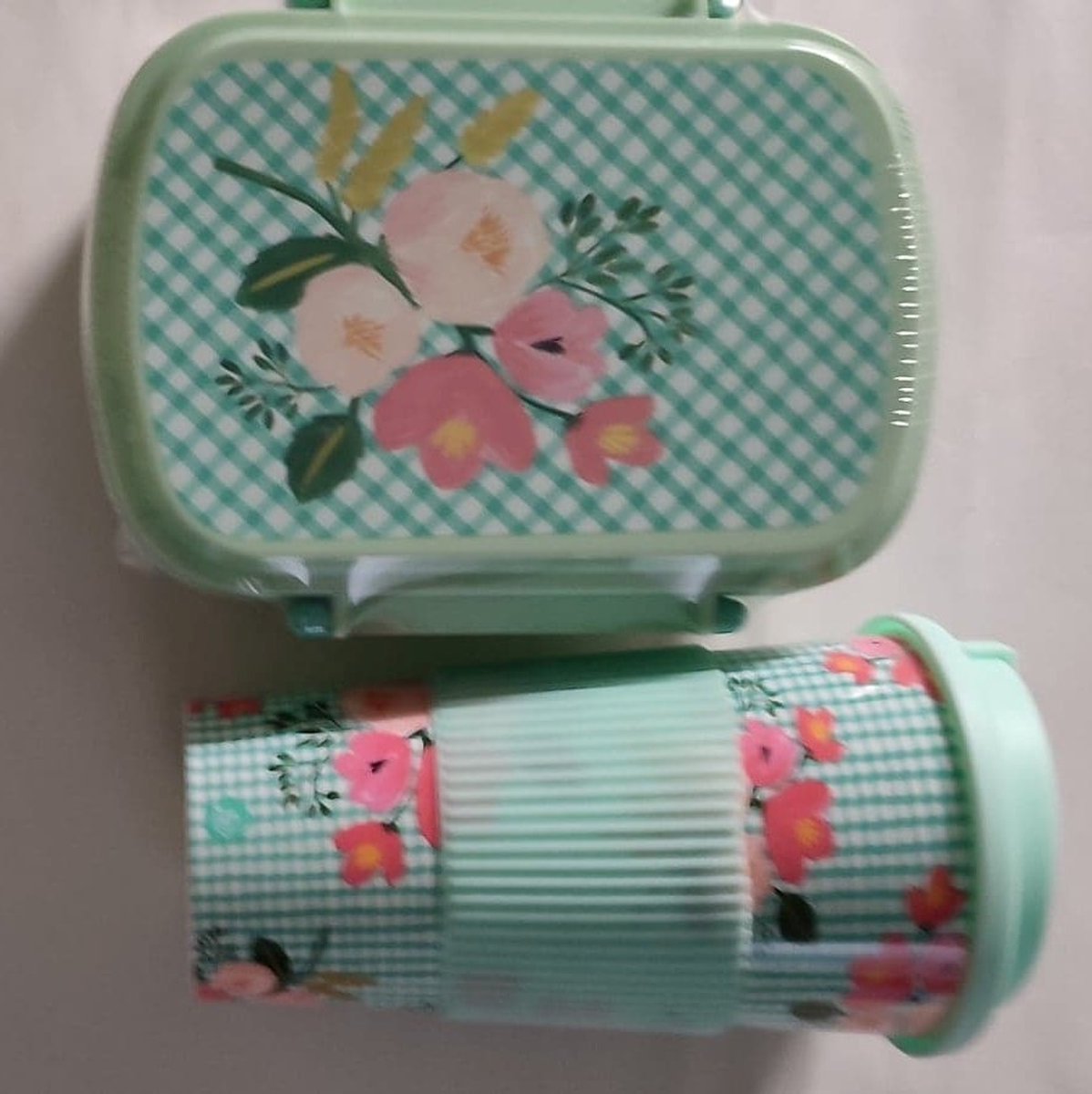 Koffiekopjes set van 6 - 150 ml - 6 persoons - Amadora - blauw met aqu – Kade 171